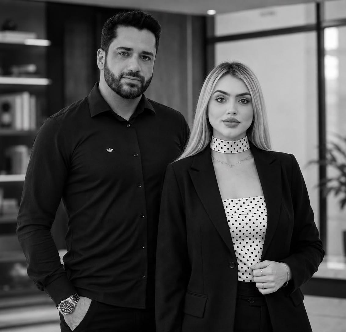 Bruno e Nicollle, especialistas em geração de renda com imóveis